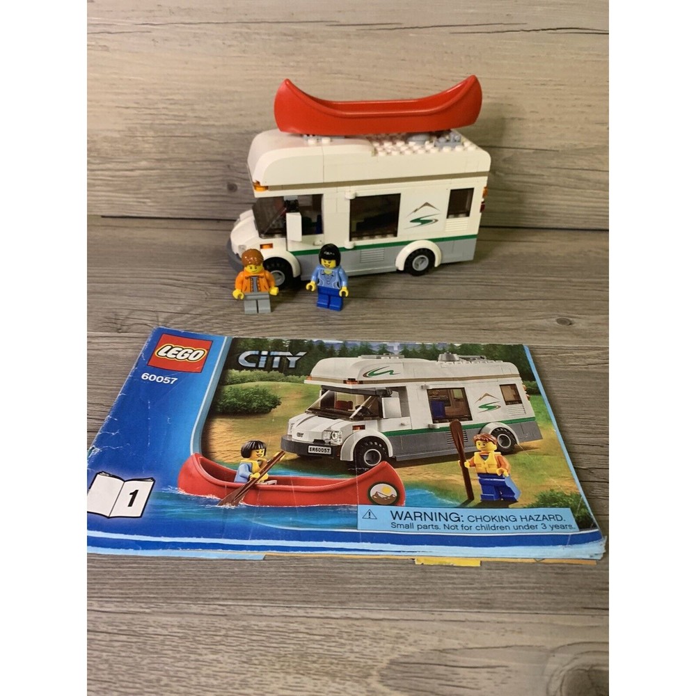LEGO CITY: Camper Van (60057) Open W/ Instructions